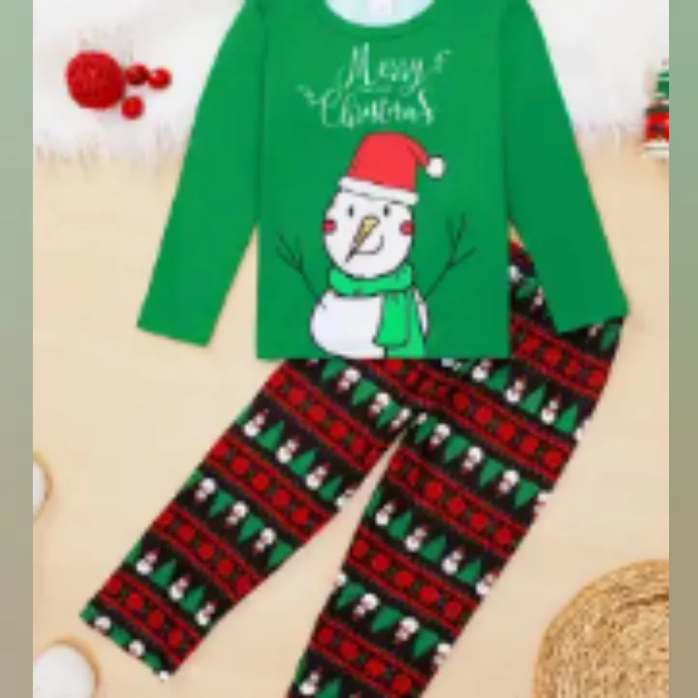 Toddler Boy polar Bear snowman 2 piece set SIZE 3 YRS BRAND NEW